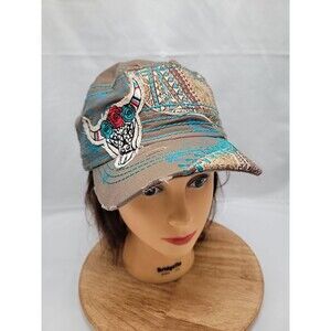 Womens Way West Western/Rodeo Baseball Hat One Size Embroidered